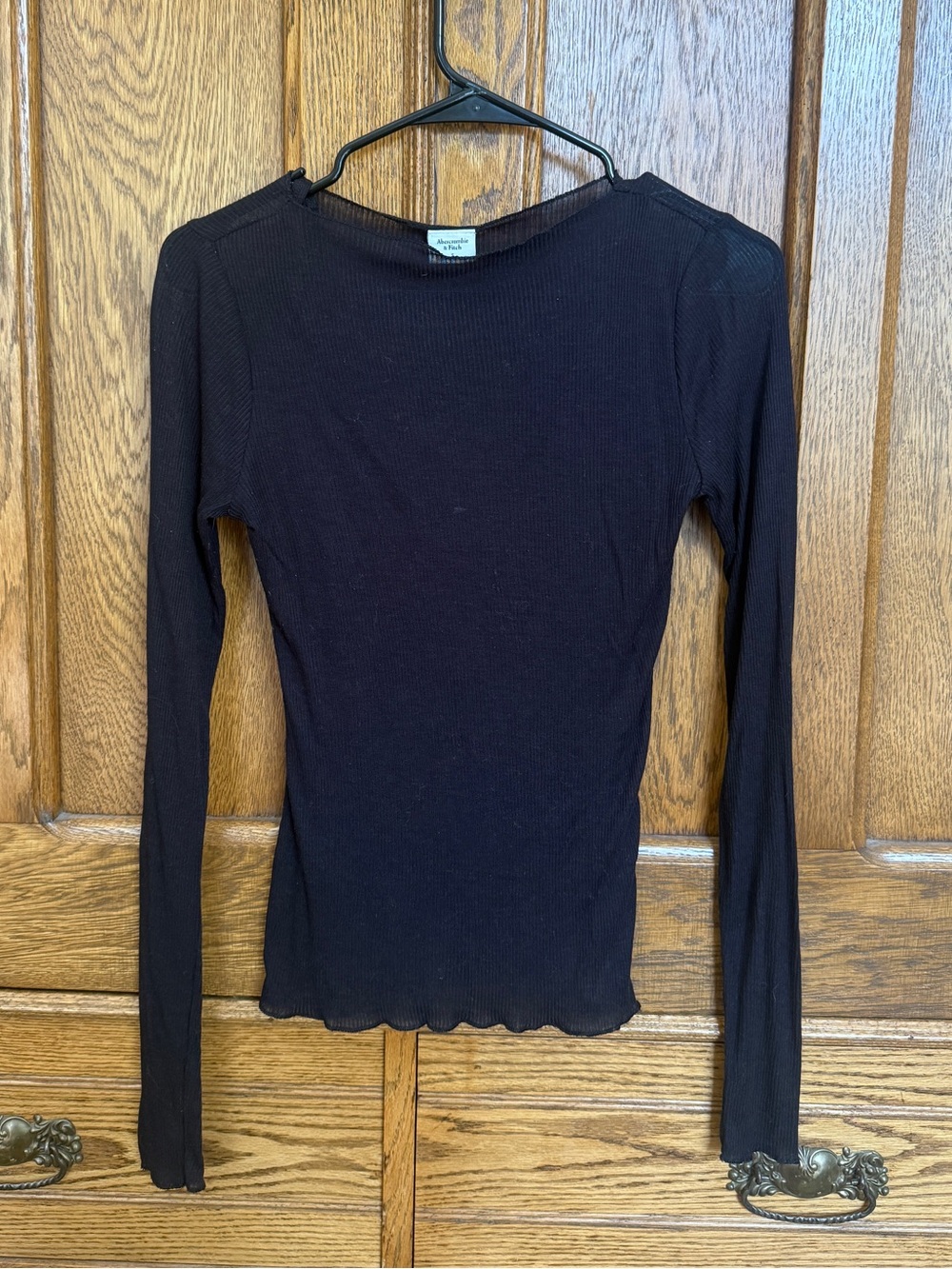 Abercrombie Sheer Knit Layered Sweater